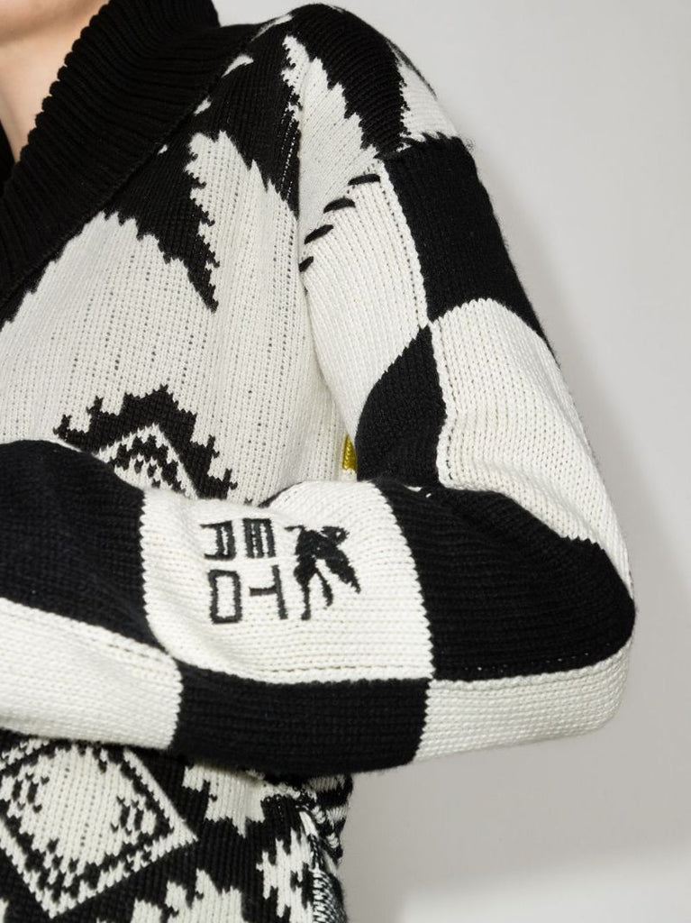 Heroes Jacquard Cardigan