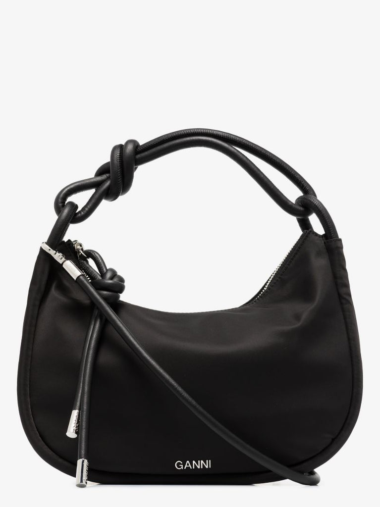Black Knot Logo Shoulder Bag
