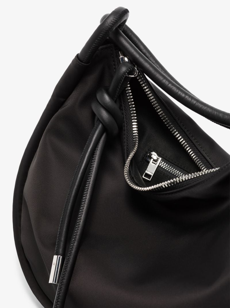 Black Knot Logo Shoulder Bag