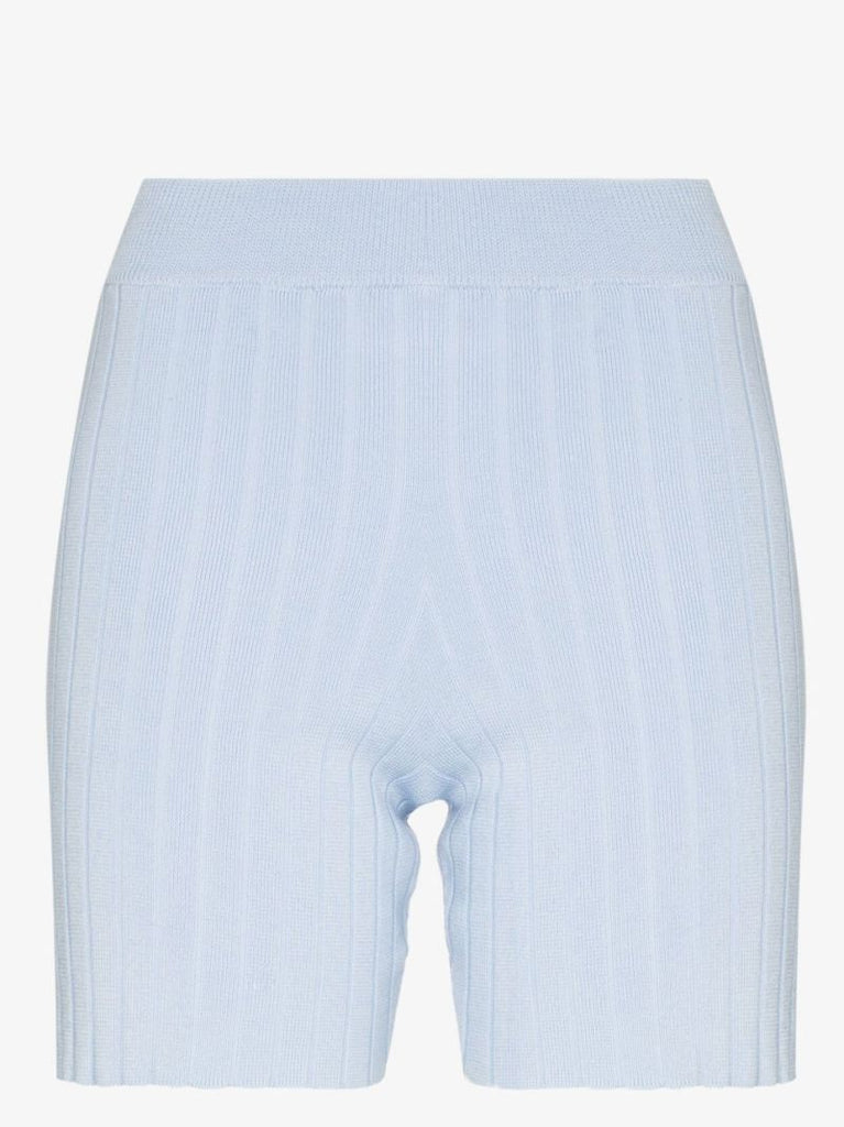 Ribbed Knit Shorts