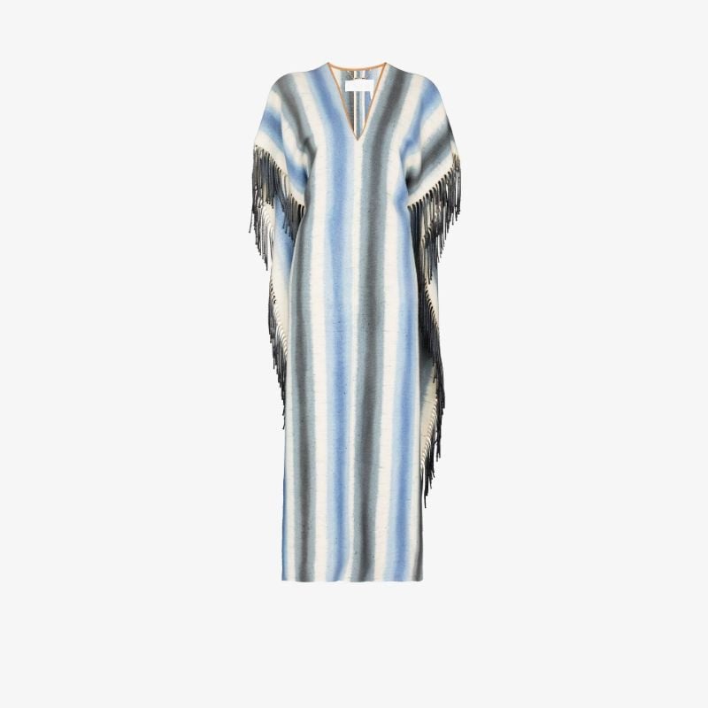 Striped Fringed Cape