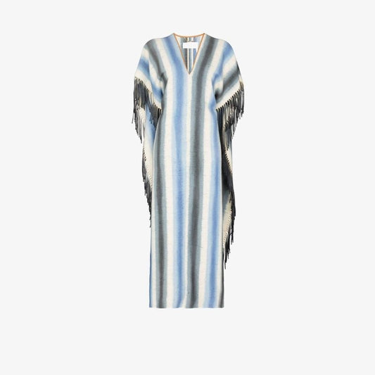 Striped Fringed Cape