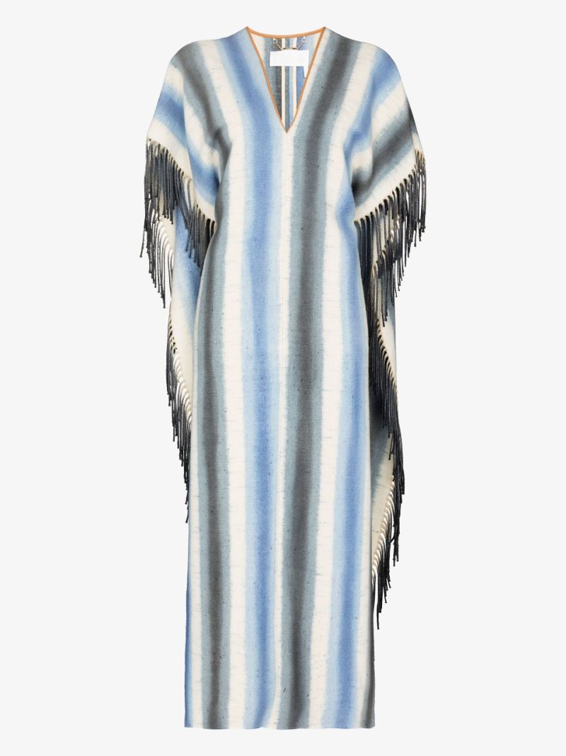 Striped Fringed Cape