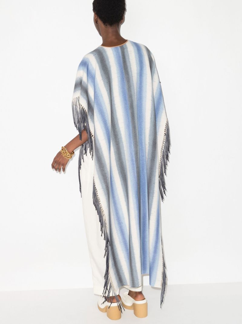 Striped Fringed Cape