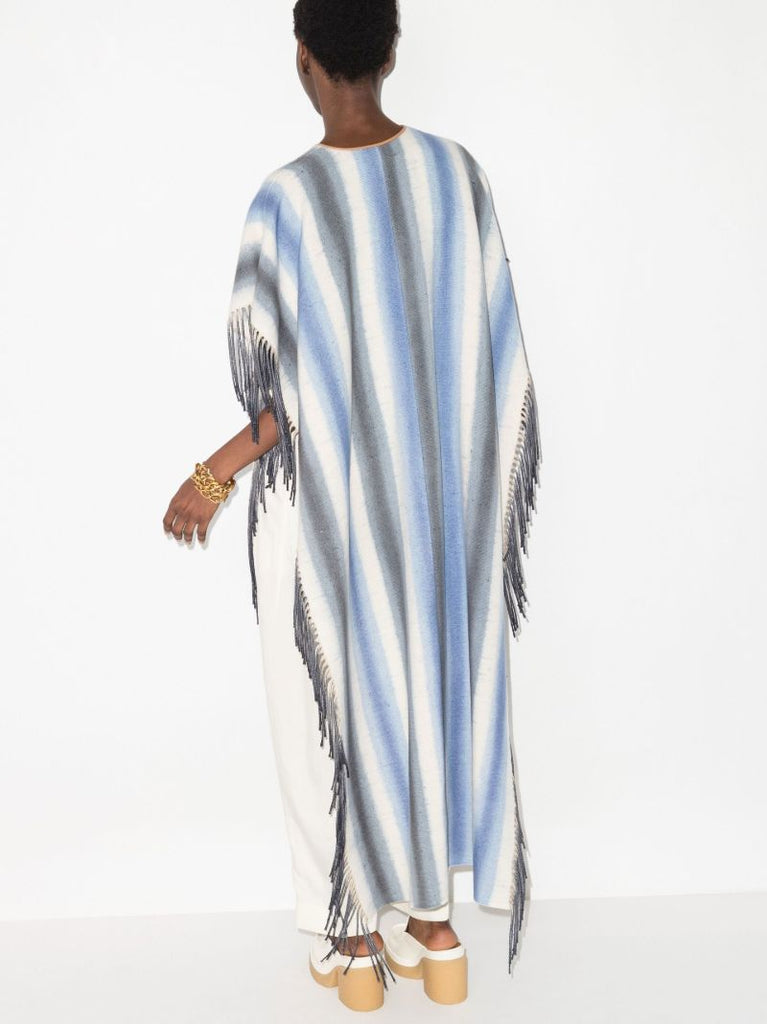 Striped Fringed Cape