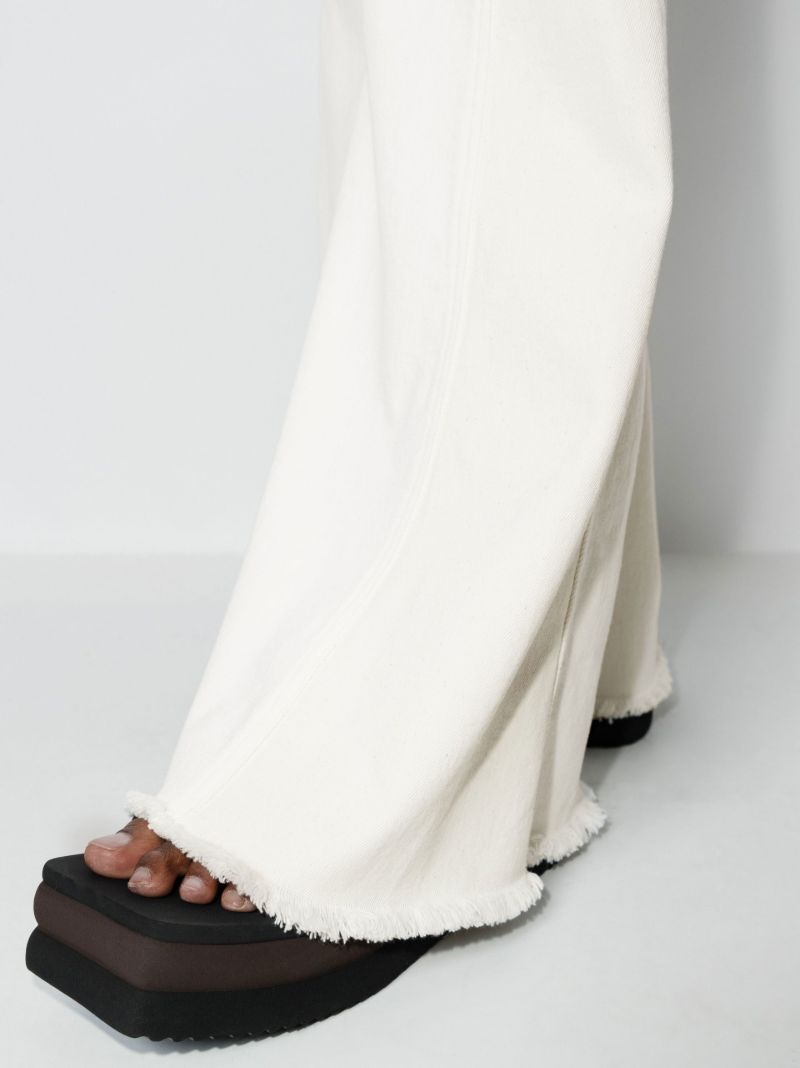 Flared Organic Cotton Jeans