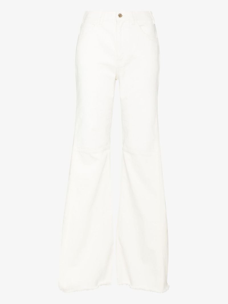 Flared Organic Cotton Jeans