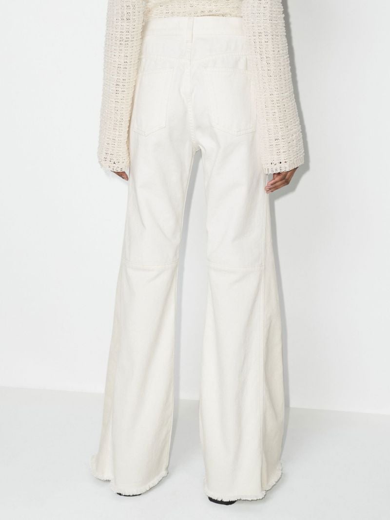 Flared Organic Cotton Jeans