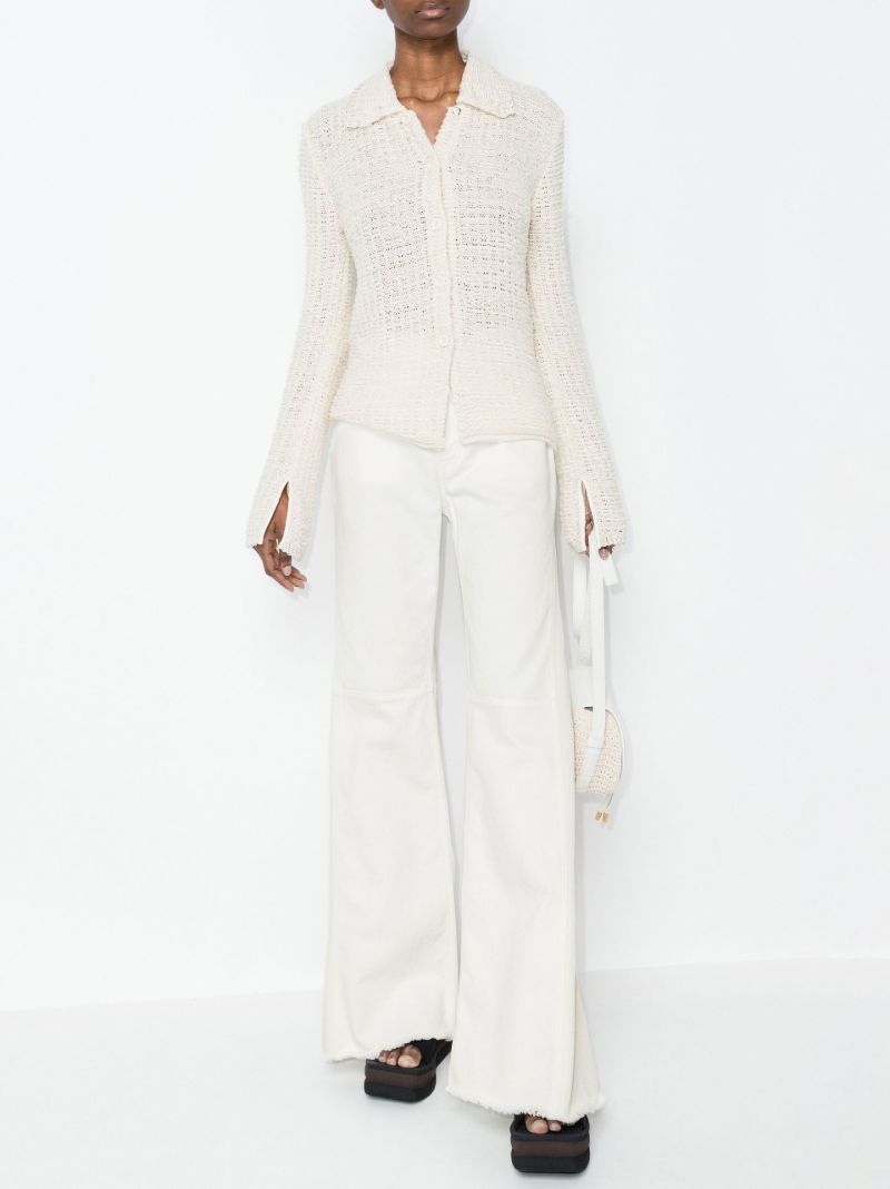 Flared Organic Cotton Jeans