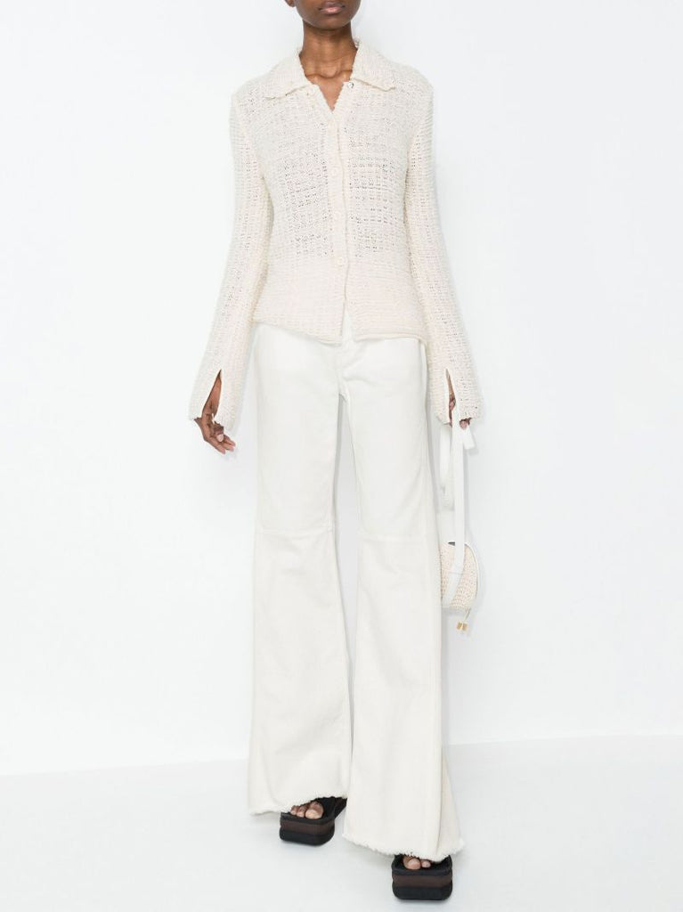 Flared Organic Cotton Jeans