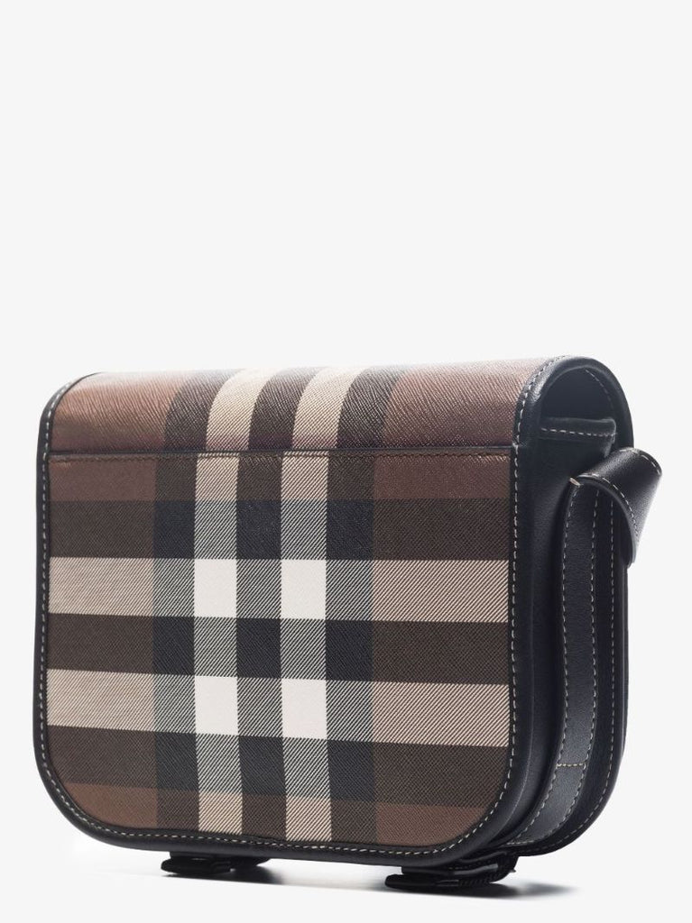 Brown House Check Messenger Bag