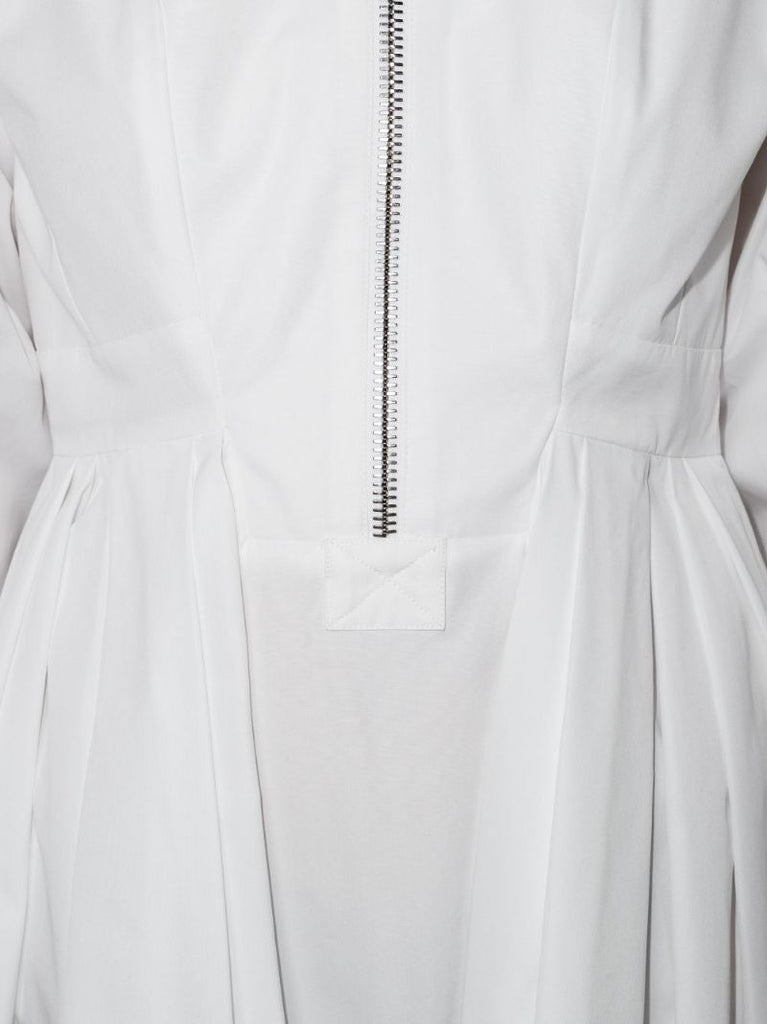 Puff Sleeve Cotton Mini Dress