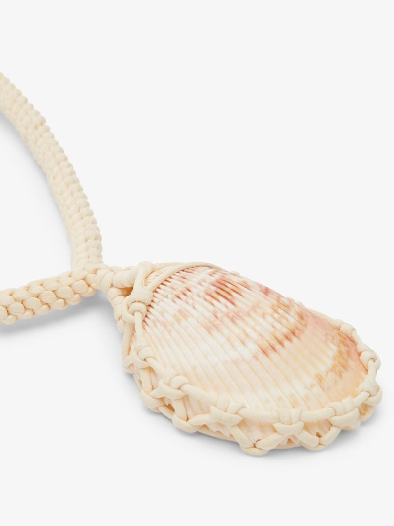 Neutral Larry Shell Pendant Necklace