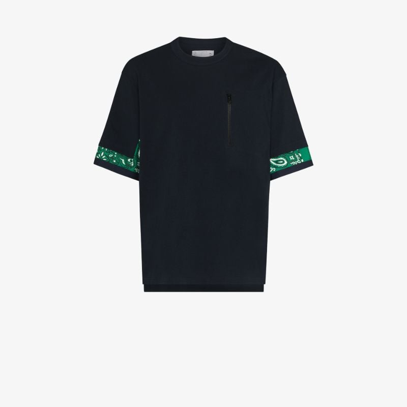 Bandana Print Cotton Shirt