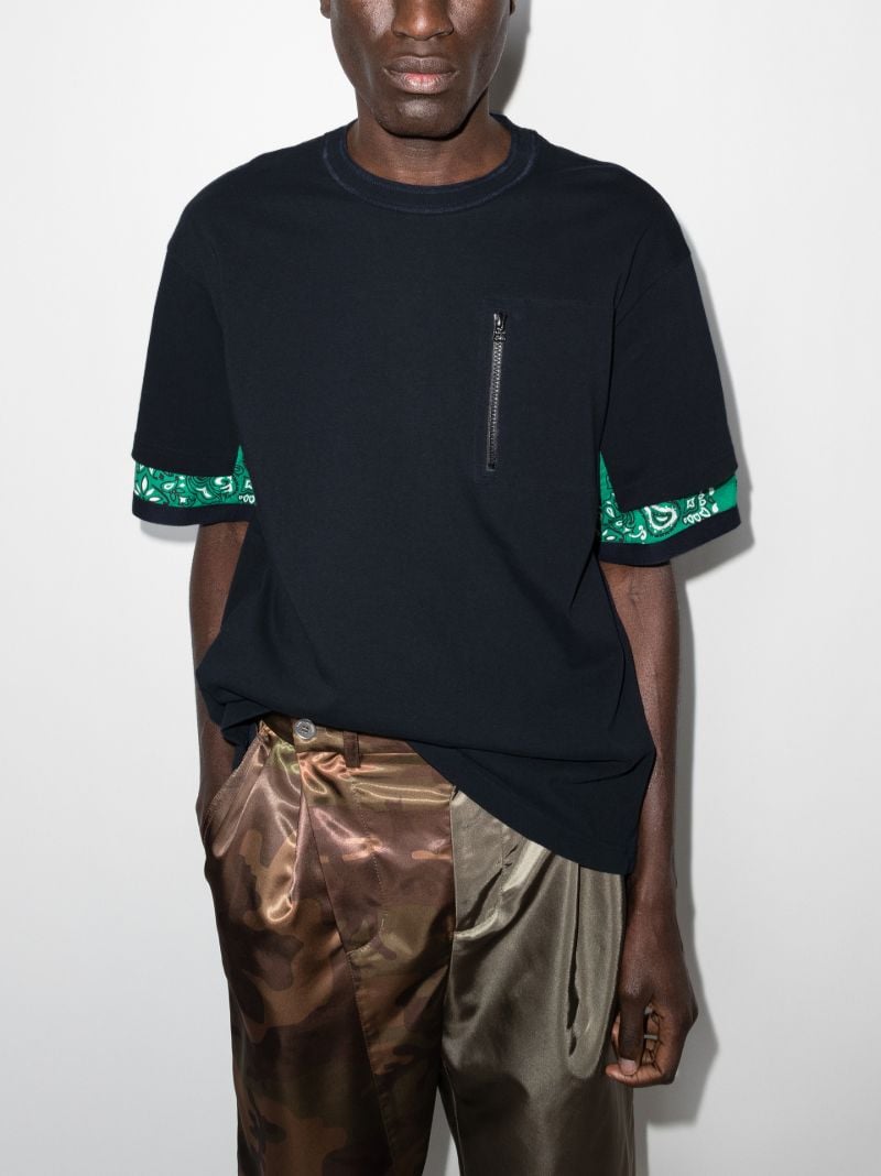 Bandana Print Cotton Shirt
