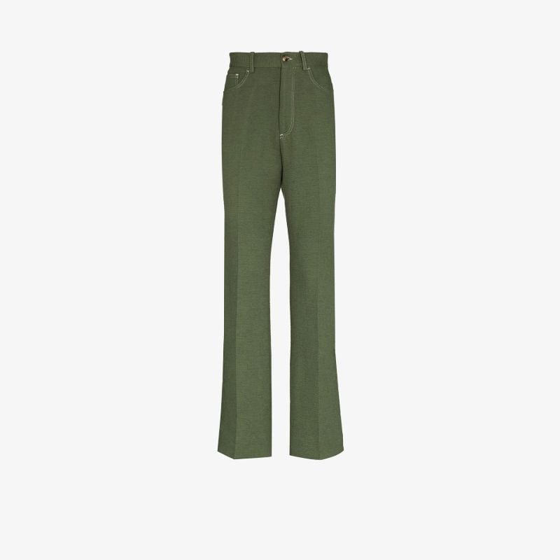 Script Straight Leg Trousers