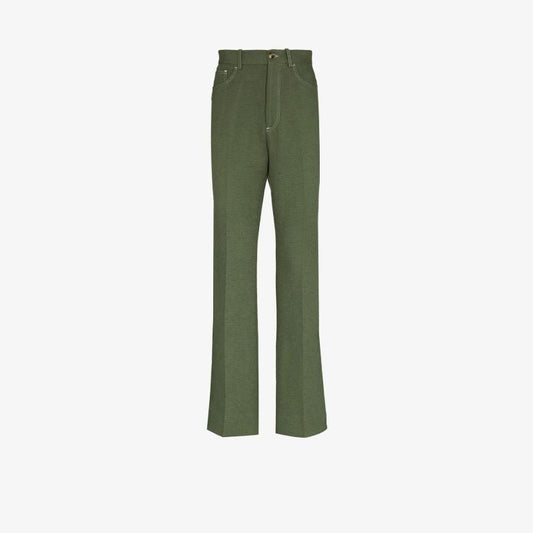 Script Straight Leg Trousers