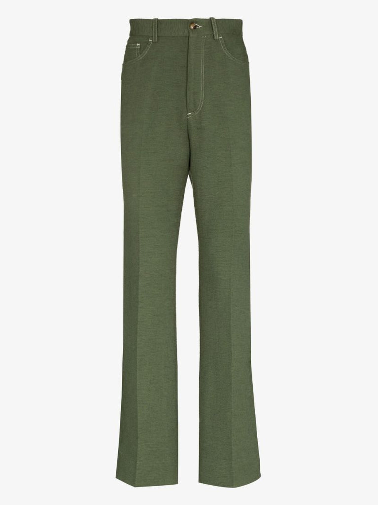 Script Straight Leg Trousers