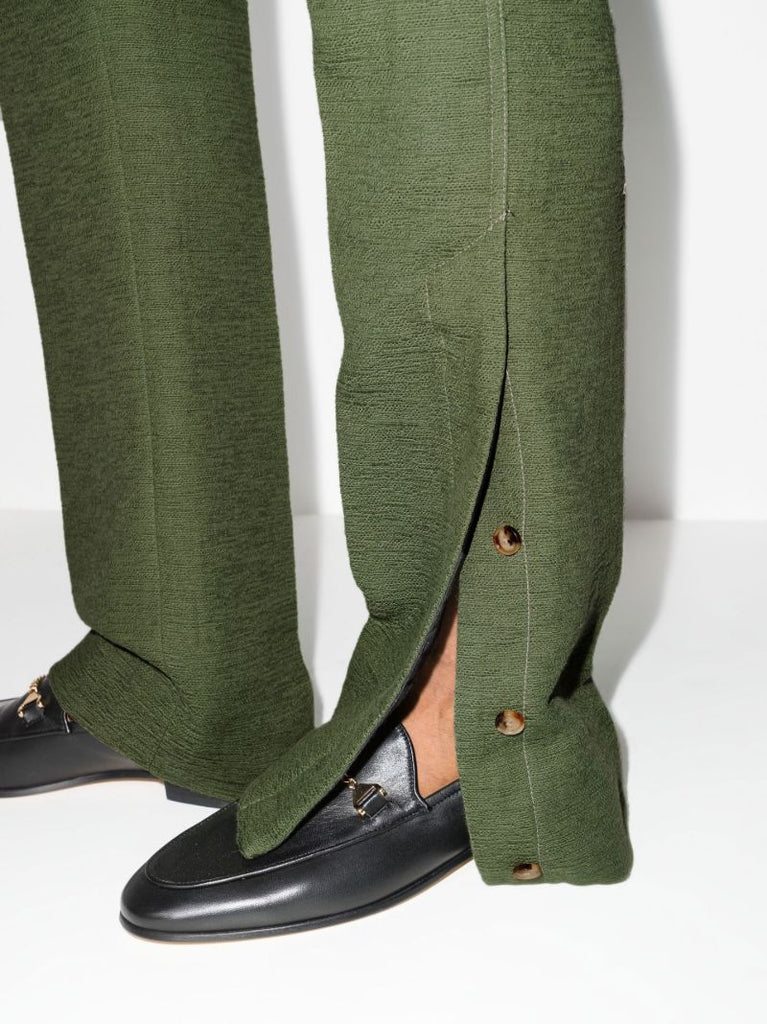 Script Straight Leg Trousers