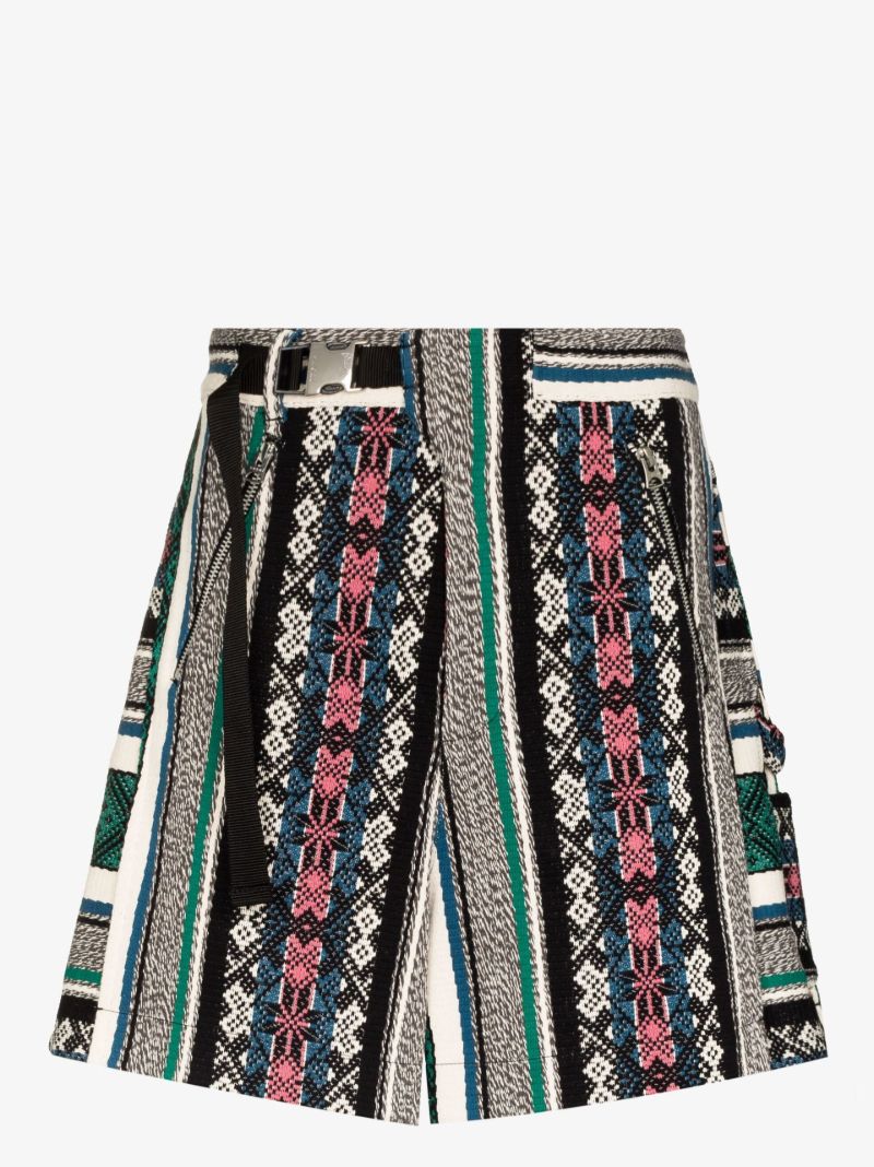Rug Cotton Jacquard Shorts