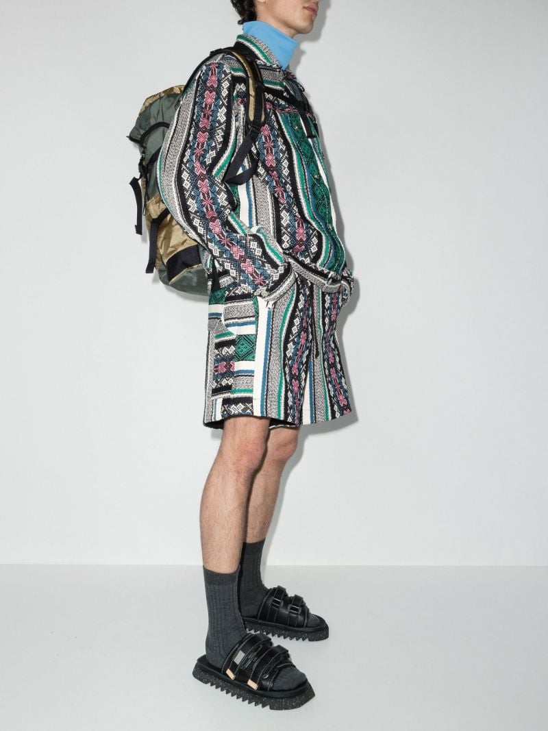 Rug Cotton Jacquard Shorts