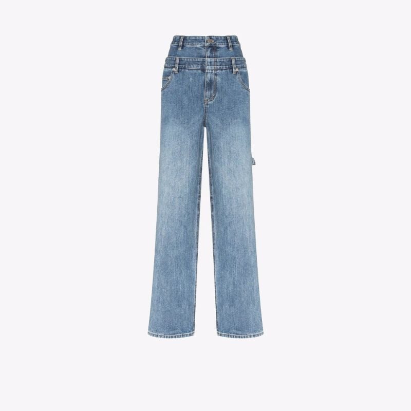 Sam Double Waist Wide Leg Jeans