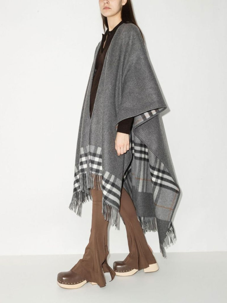 Fringed Check Cape