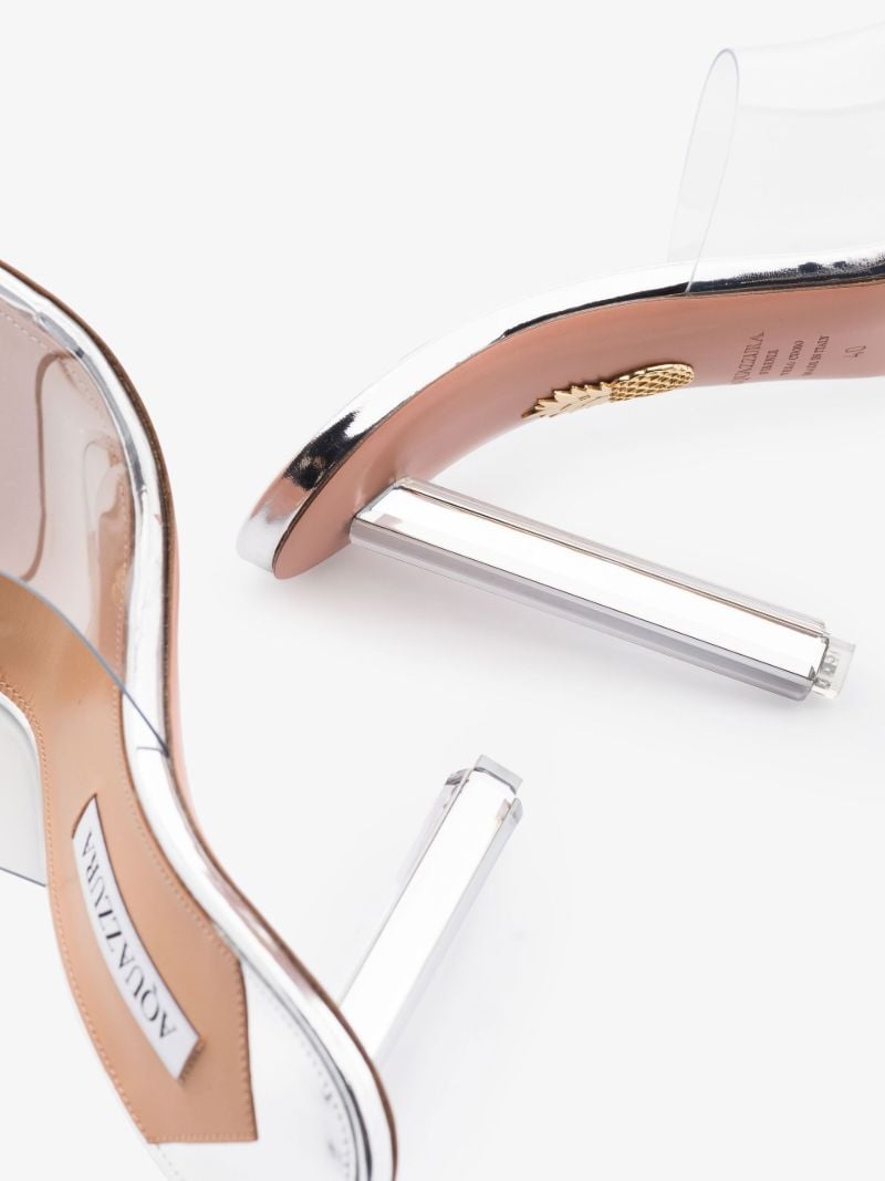 Transparent Mirror 105 Pvc Mules