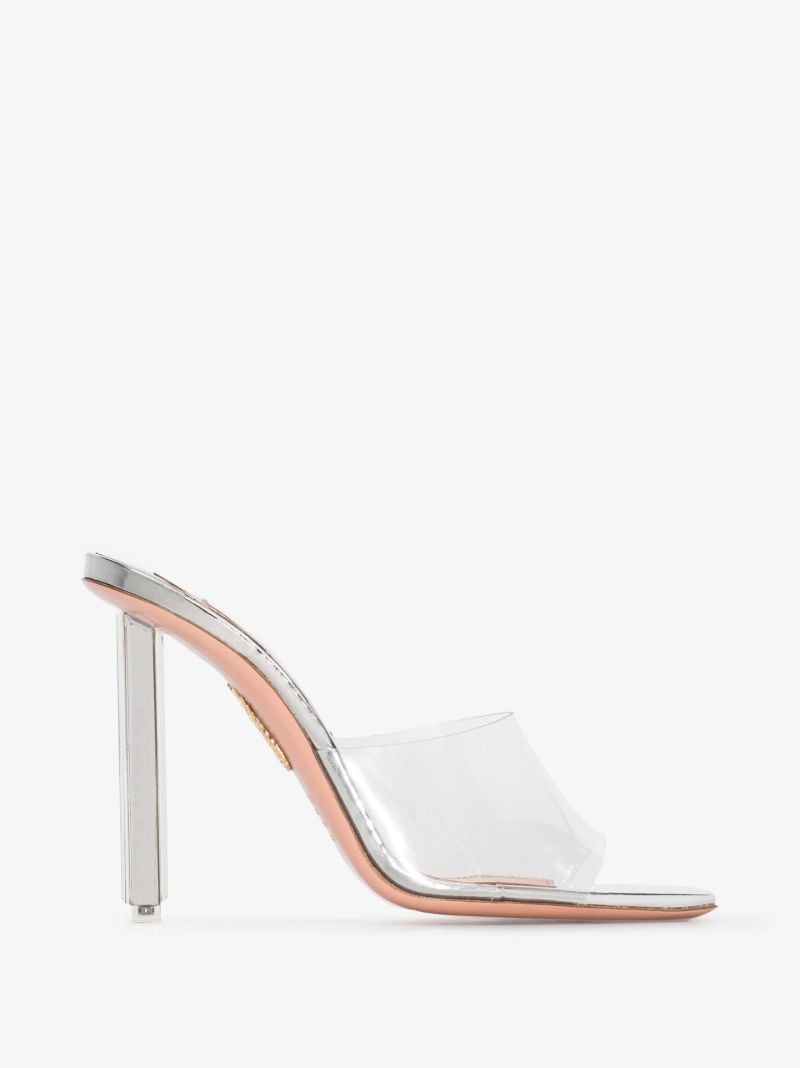 Transparent Mirror 105 Pvc Mules