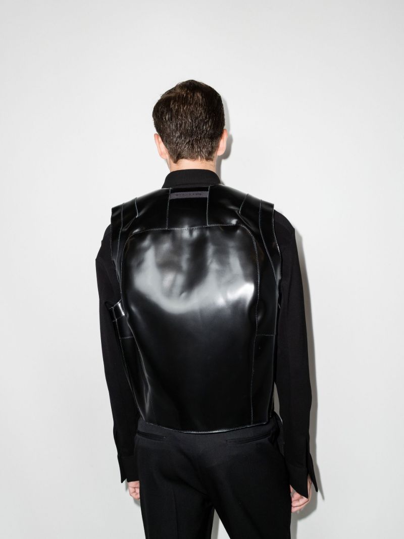 Shell Leather Vest