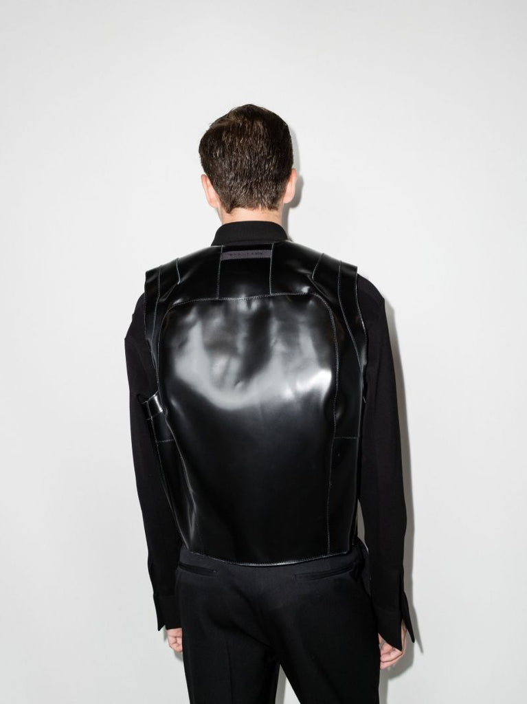 Shell Leather Vest