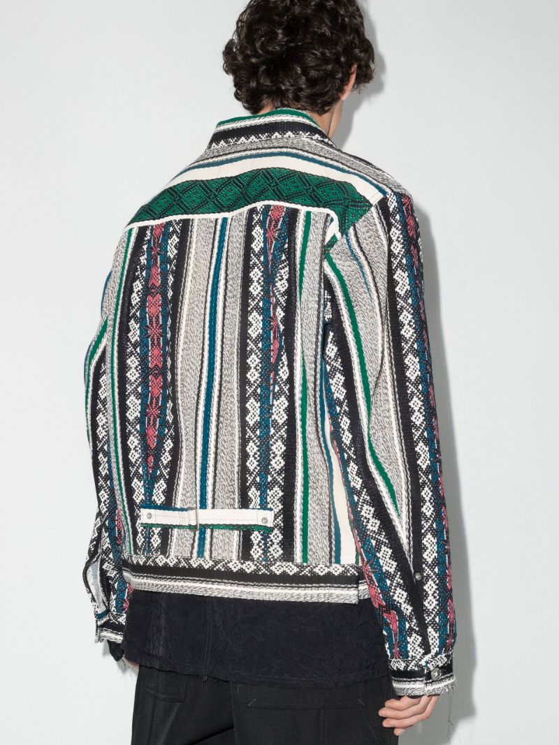 Rug Cotton Jacquard Jacket