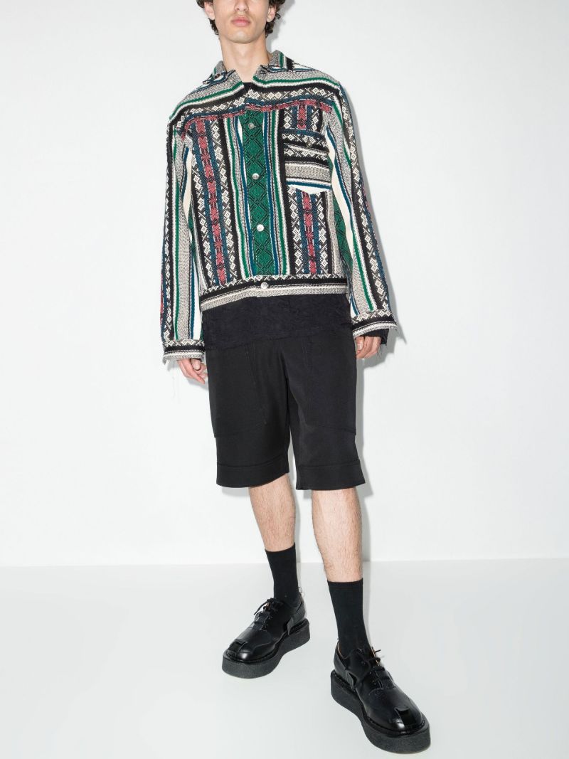 Rug Cotton Jacquard Jacket