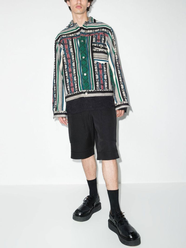 Rug Cotton Jacquard Jacket