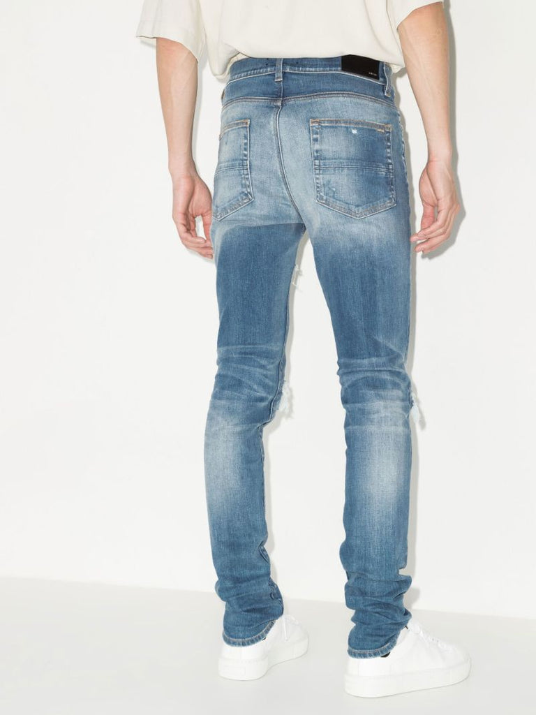 Blue Mx1 Aloha Skinny Jeans