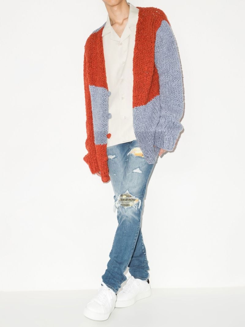 Blue Mx1 Aloha Skinny Jeans