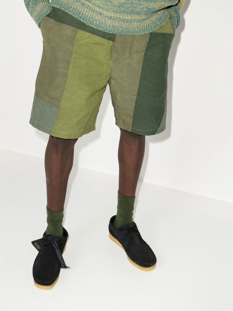 Black Weaver Suede Shoes
