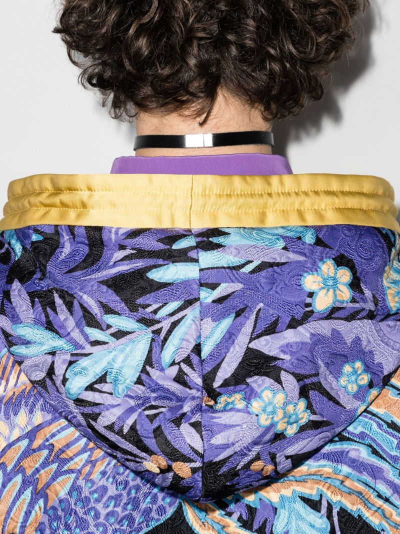 Black Teddy Phoenix Kimono Jacket