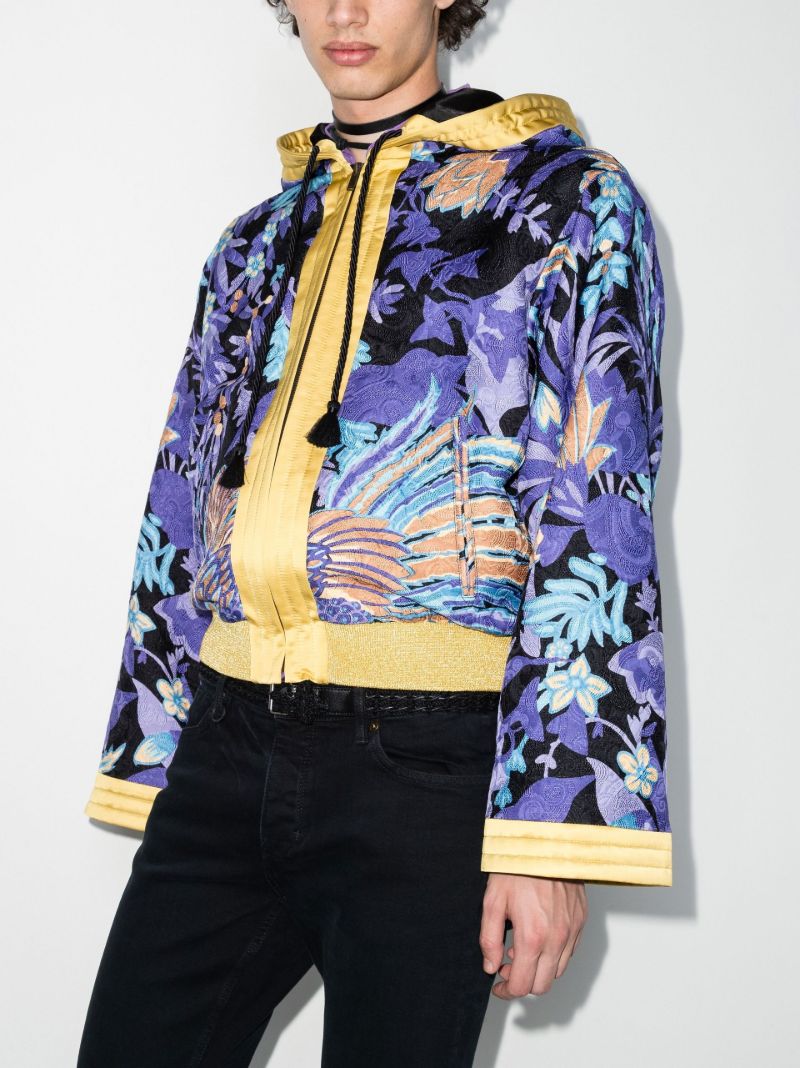 Black Teddy Phoenix Kimono Jacket