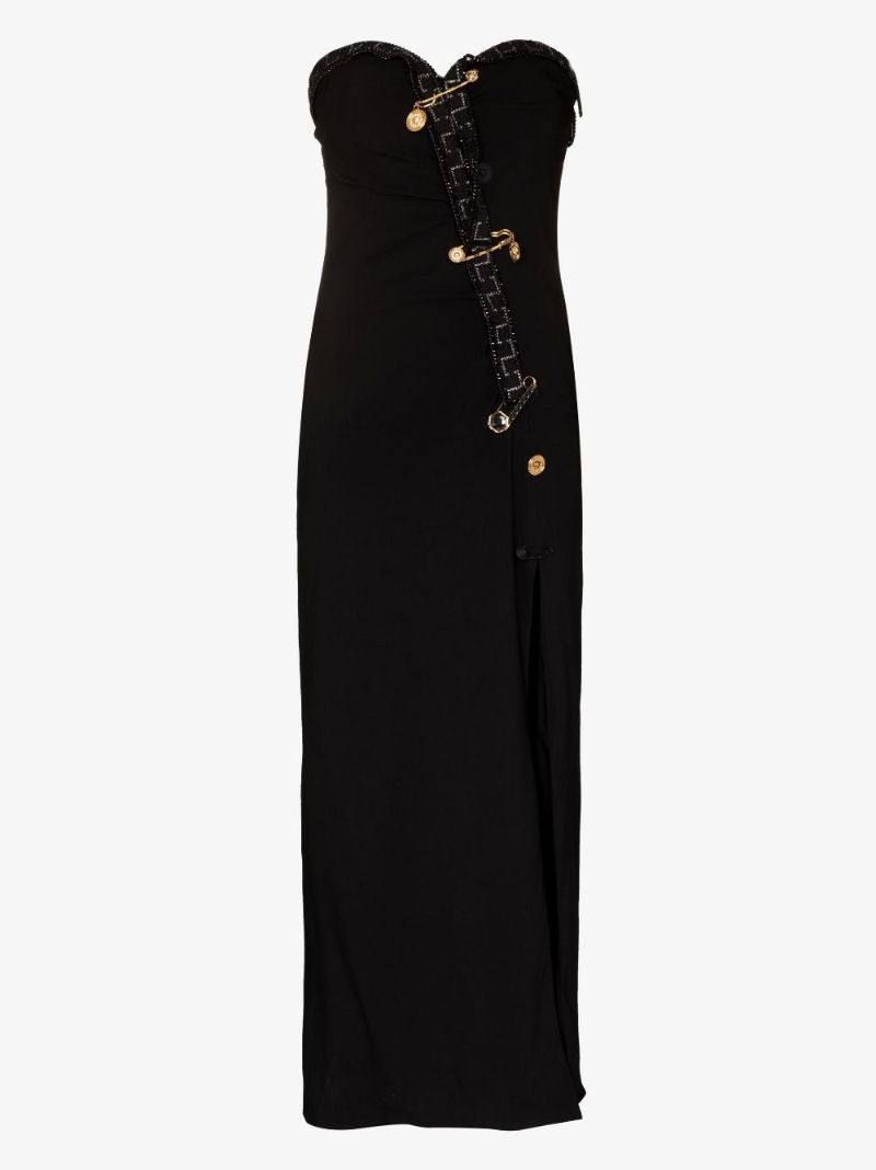 Safety Pin Maxi Dress
