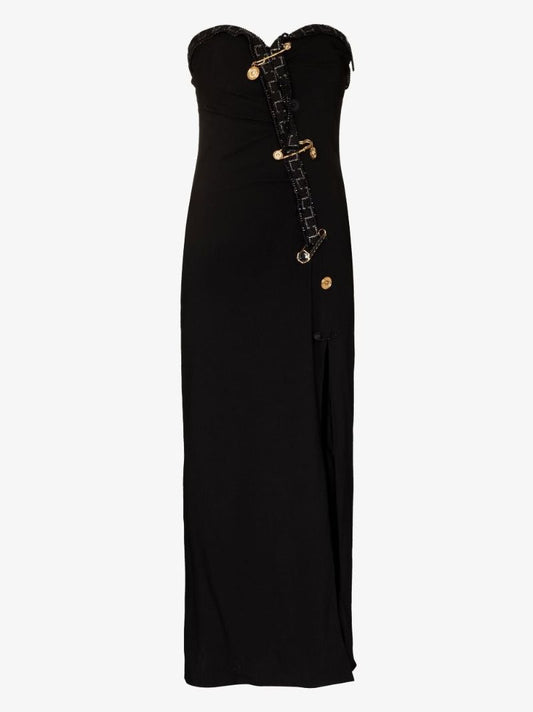 Safety Pin Maxi Dress
