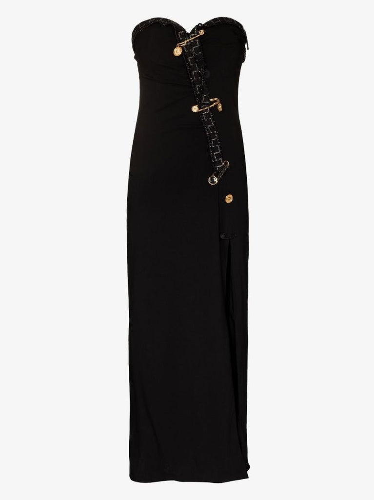 Safety Pin Maxi Dress