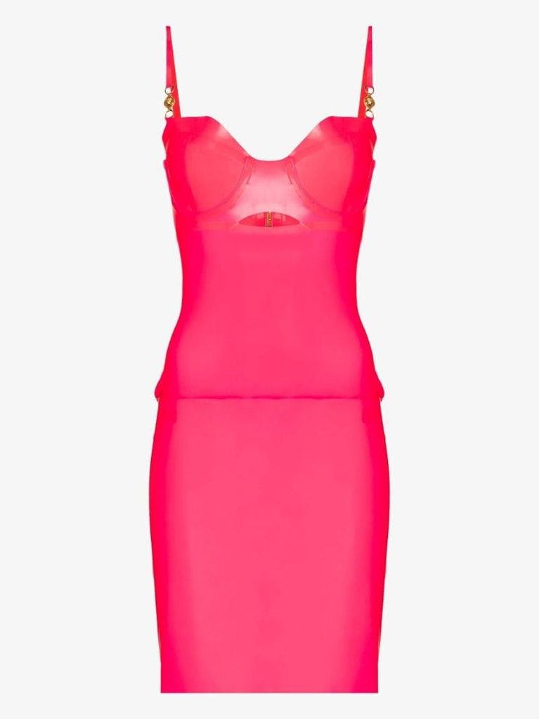 Medusa Latex Mini Dress