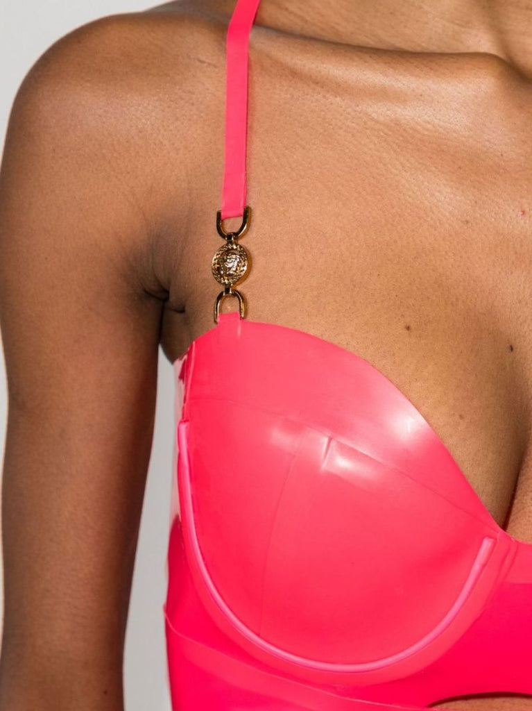 Medusa Latex Mini Dress