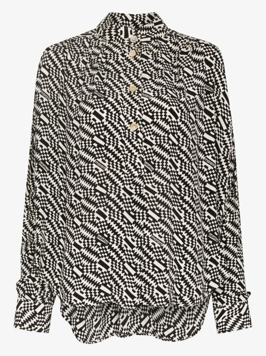 Berangere Printed Blouse