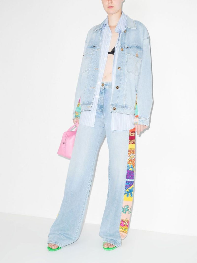 Royal Rebellion Wide Leg Jeans