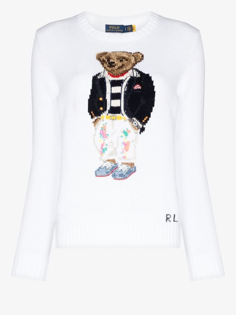 Polo Bear Cotton Sweater