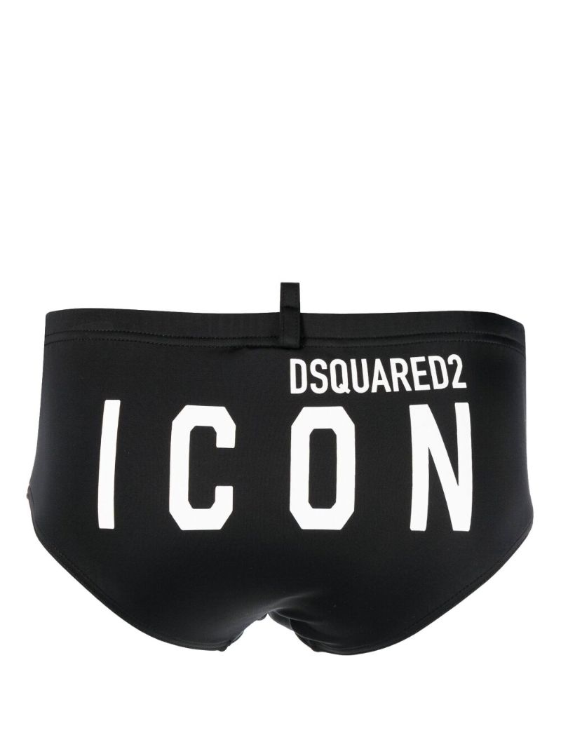 Black Be Icon Swimming Briefs