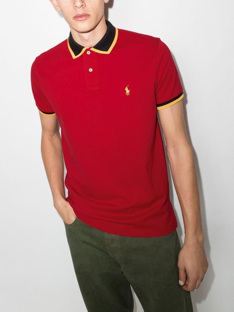 Embroidered Logo Polo Shirt