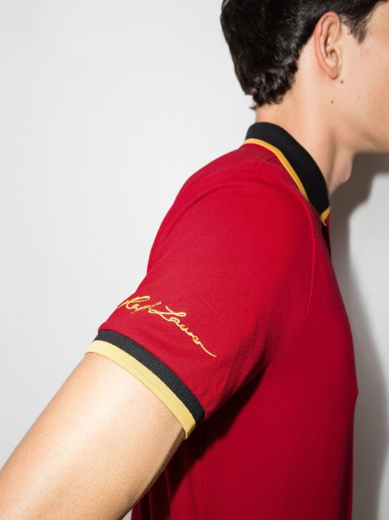 Embroidered Logo Polo Shirt